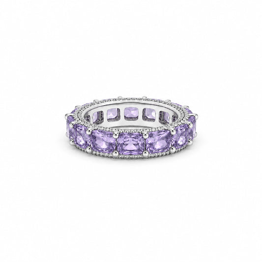 Lavender Eternity Ring