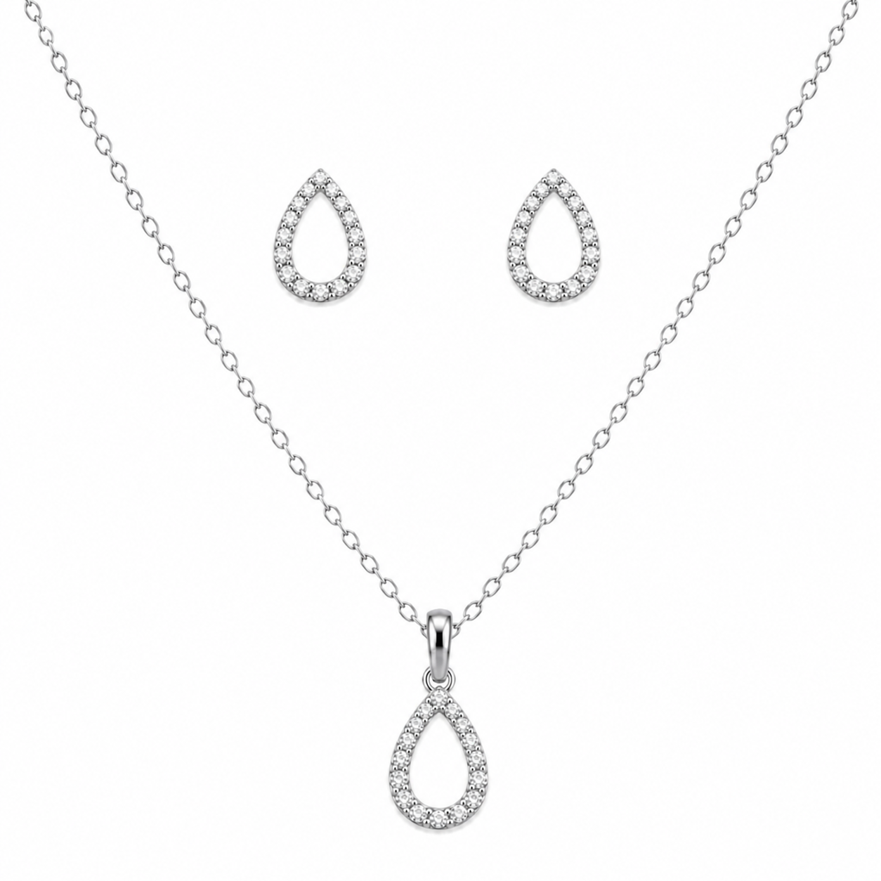 Celeste Teardrop Jewellery Set