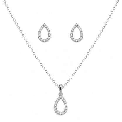 Celeste Teardrop Jewellery Set