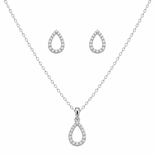 Celeste Teardrop Jewellery Set