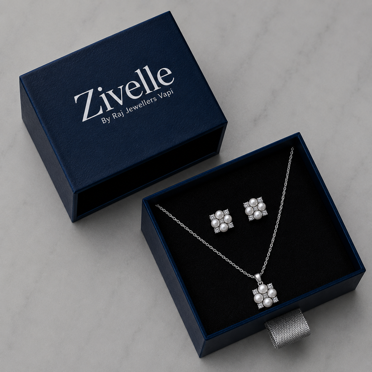 Four Pearl Jewellery Set