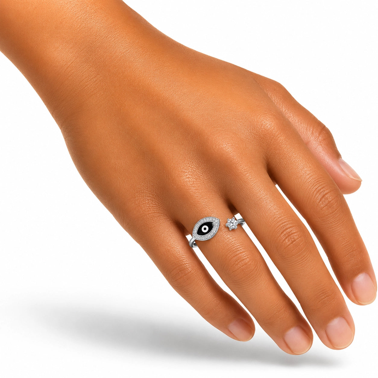 Evil Eye Toe Ring