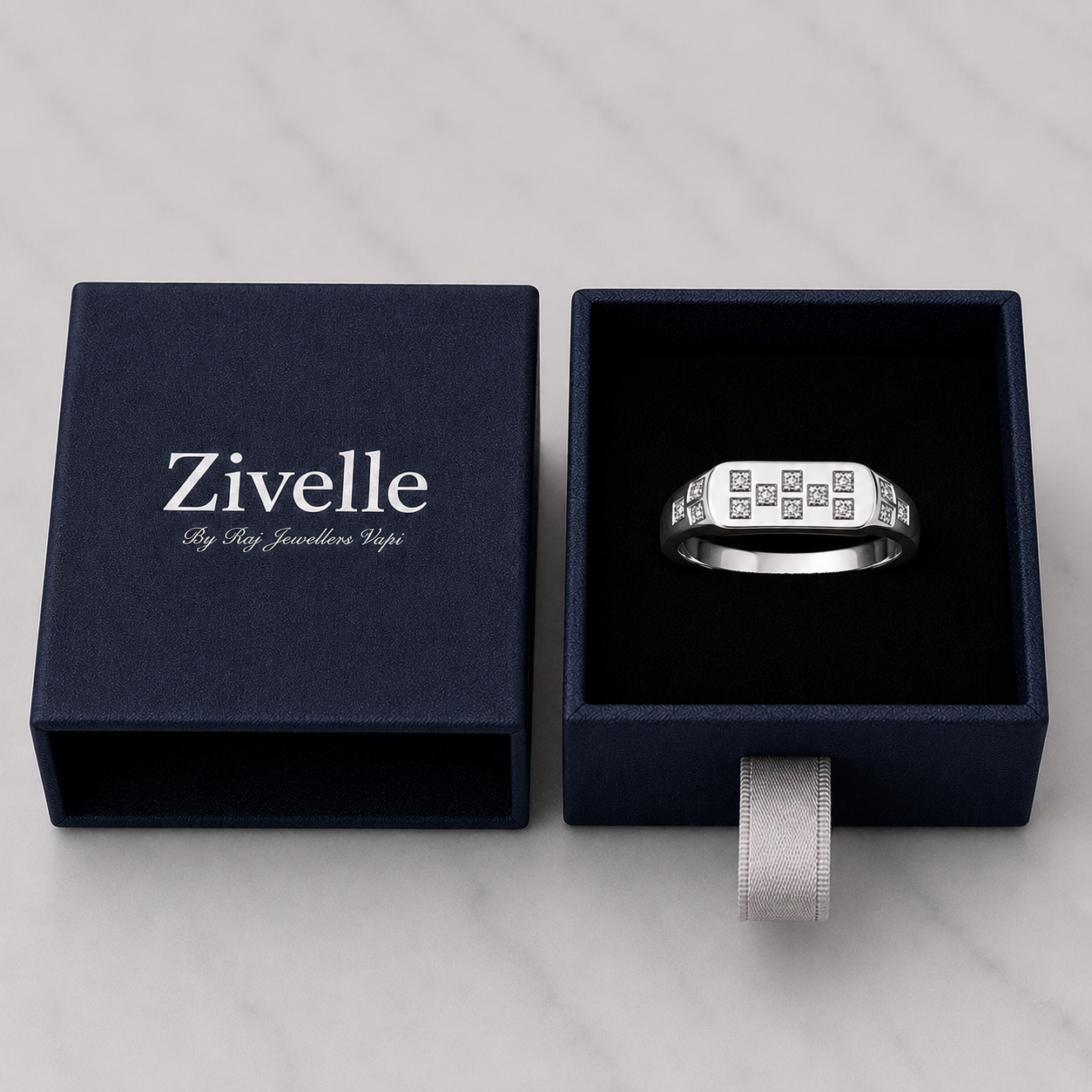 Prism Grid Ring