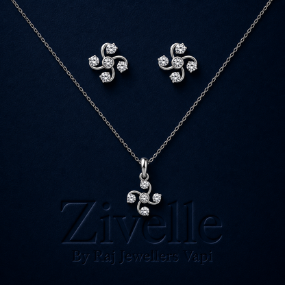 Astra Swirl Jewellery Set