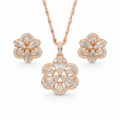 Rose Floréal Jewellery Set