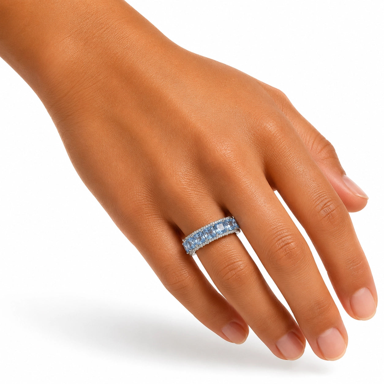 Icy Eternity Ring