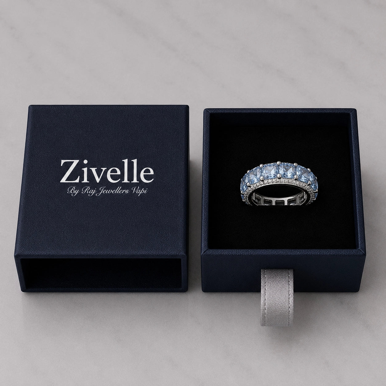 Icy Eternity Ring