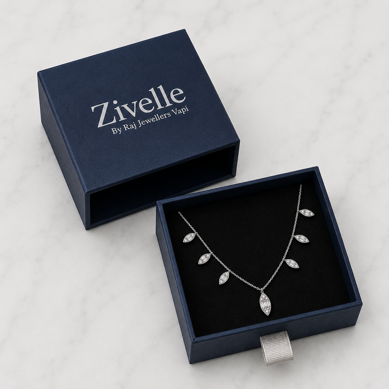 Marquise Charm Chain