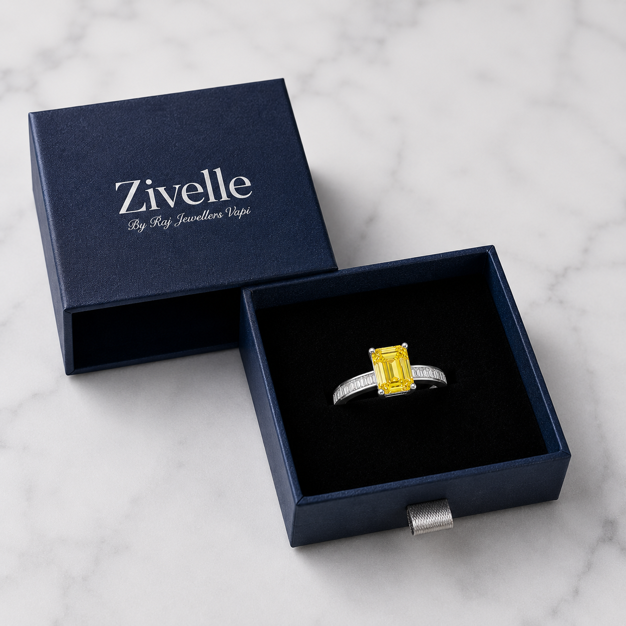 Emera Baguette Ring