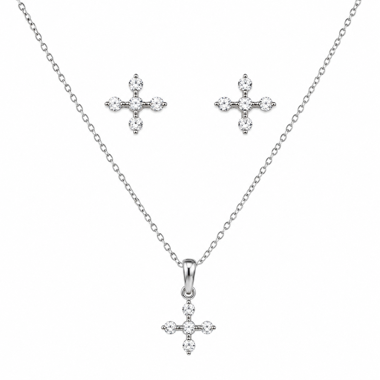 Astra Cross Jewellery Set