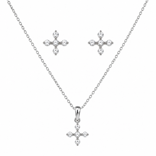 Astra Cross Jewellery Set
