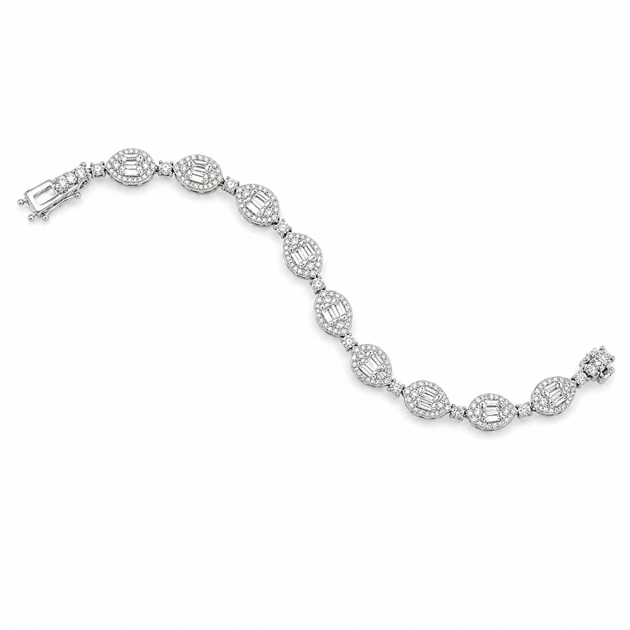 Pear Tennis Bracelet