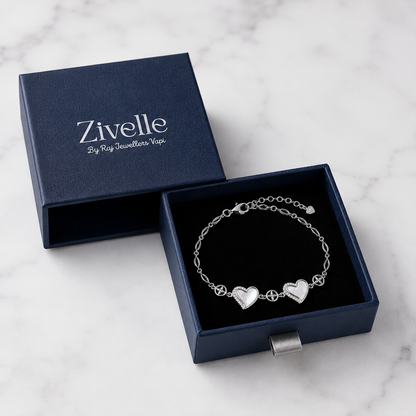 Pearl Heart Bracelet