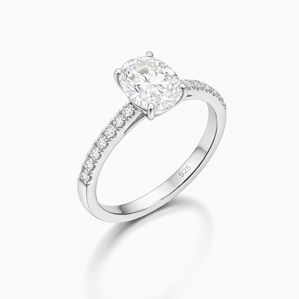 Glitz Eclat Oval Ring