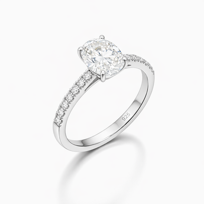 Glitz Eclat Oval Ring