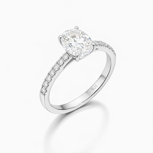 Glitz Eclat Oval Ring
