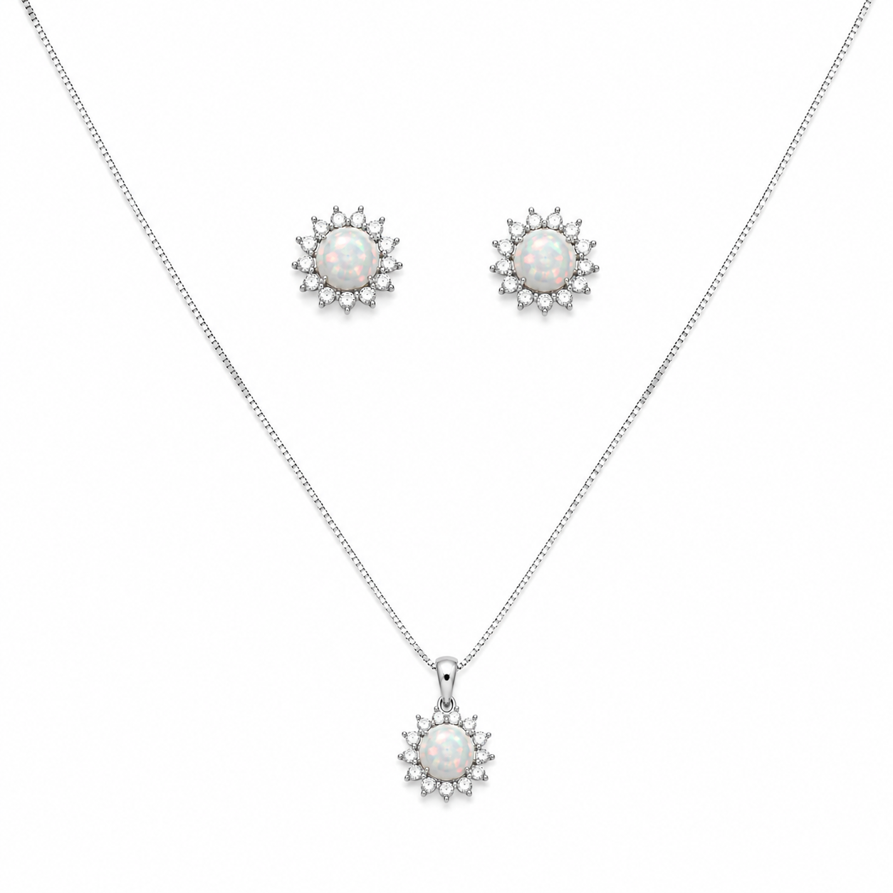 Pearl Moonflare Jewellery Set