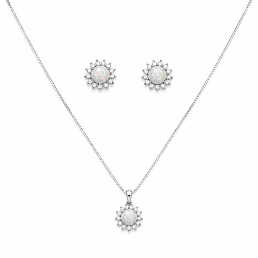 Pearl Moonflare Jewellery Set