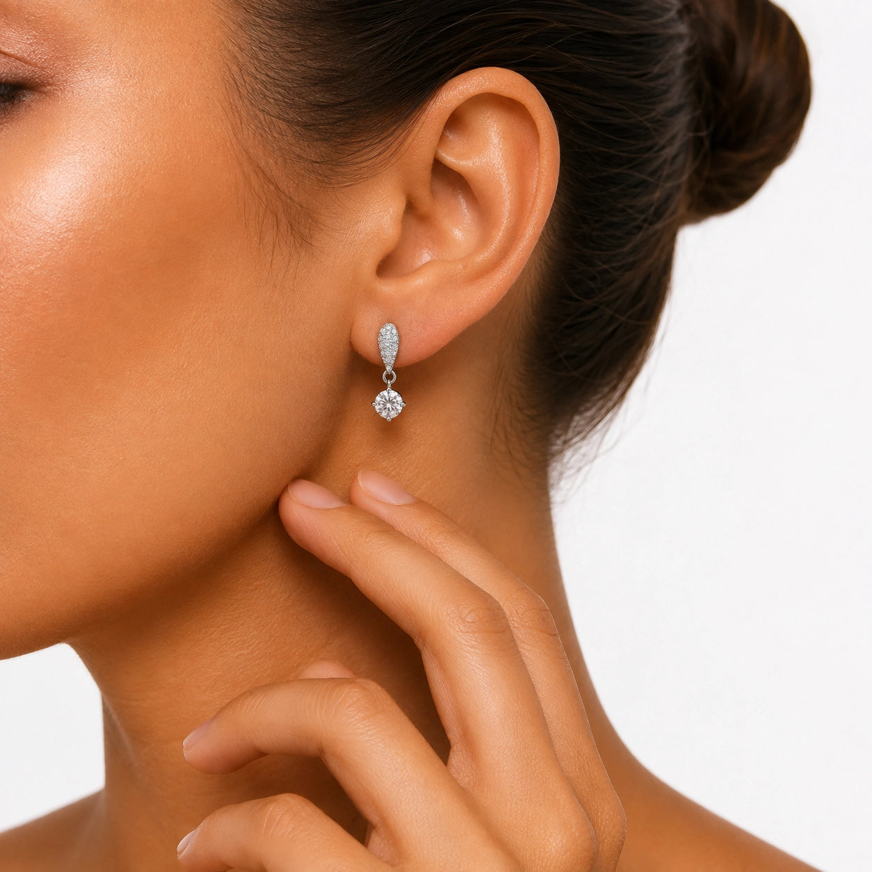 Aurelia Halo Studs