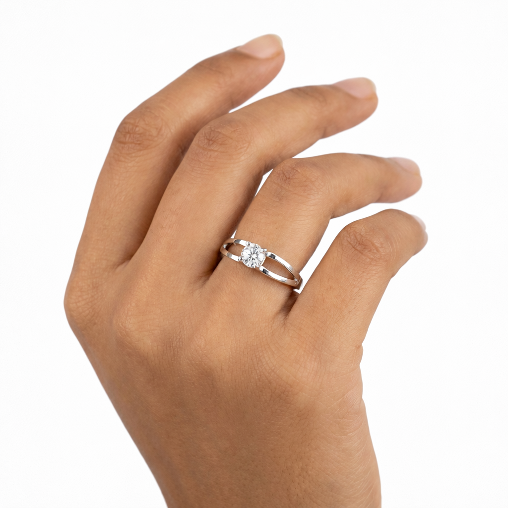 Glitz Argente Ring