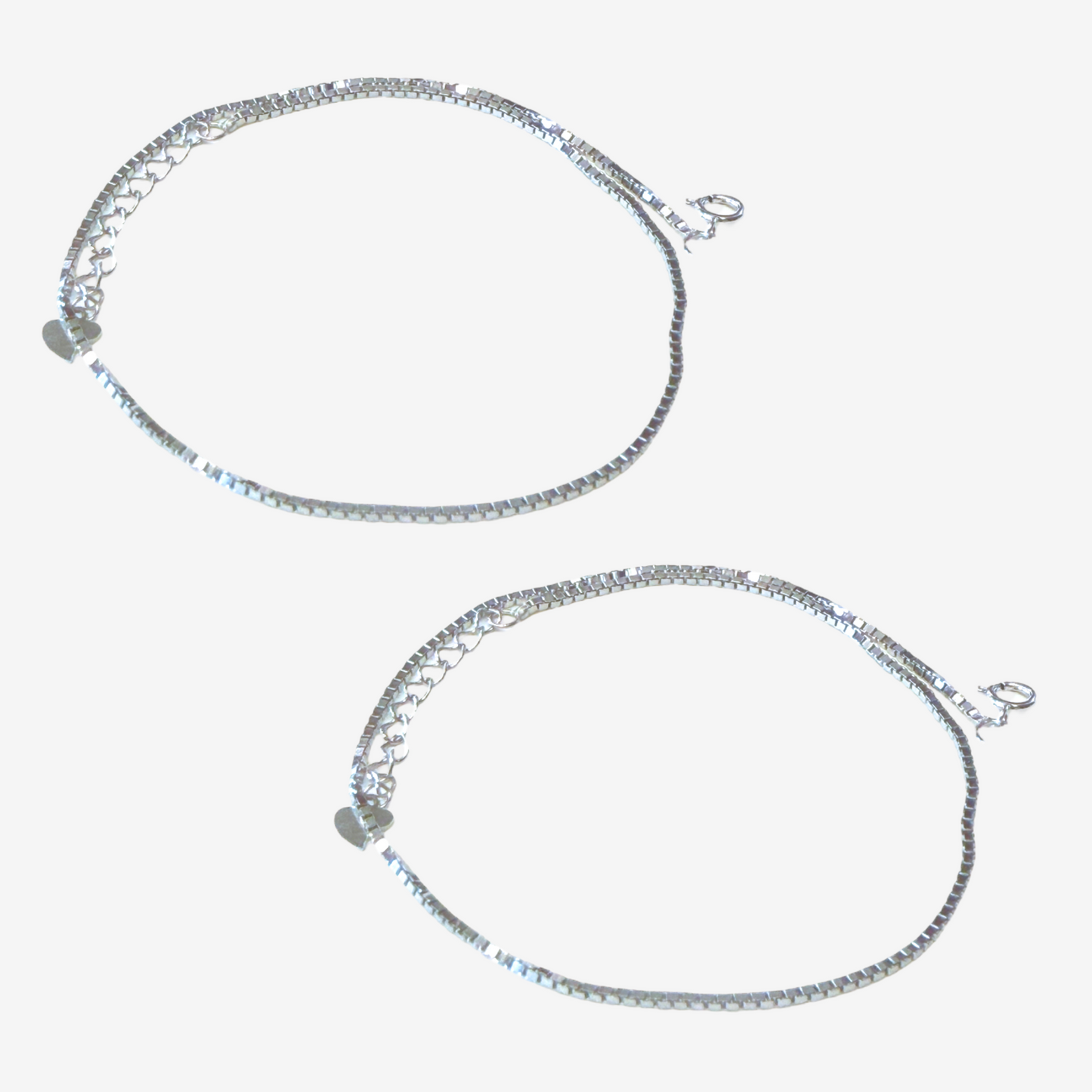 Shiny Smooth Anklets